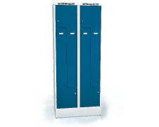 Cloakroom locker Z-shaped doors ALSIN 1920 x 800 x 500